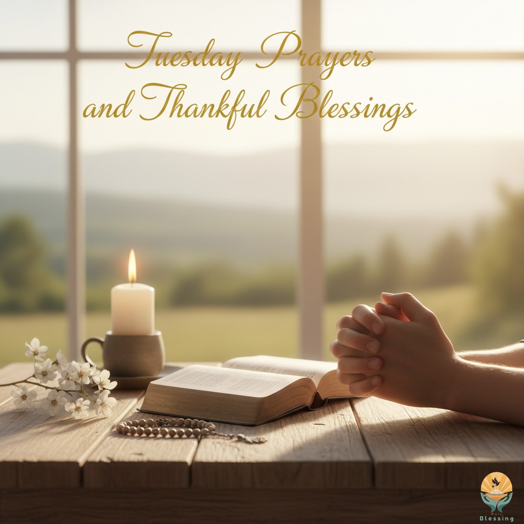 Tuesday Prayers and Thankful Blessings