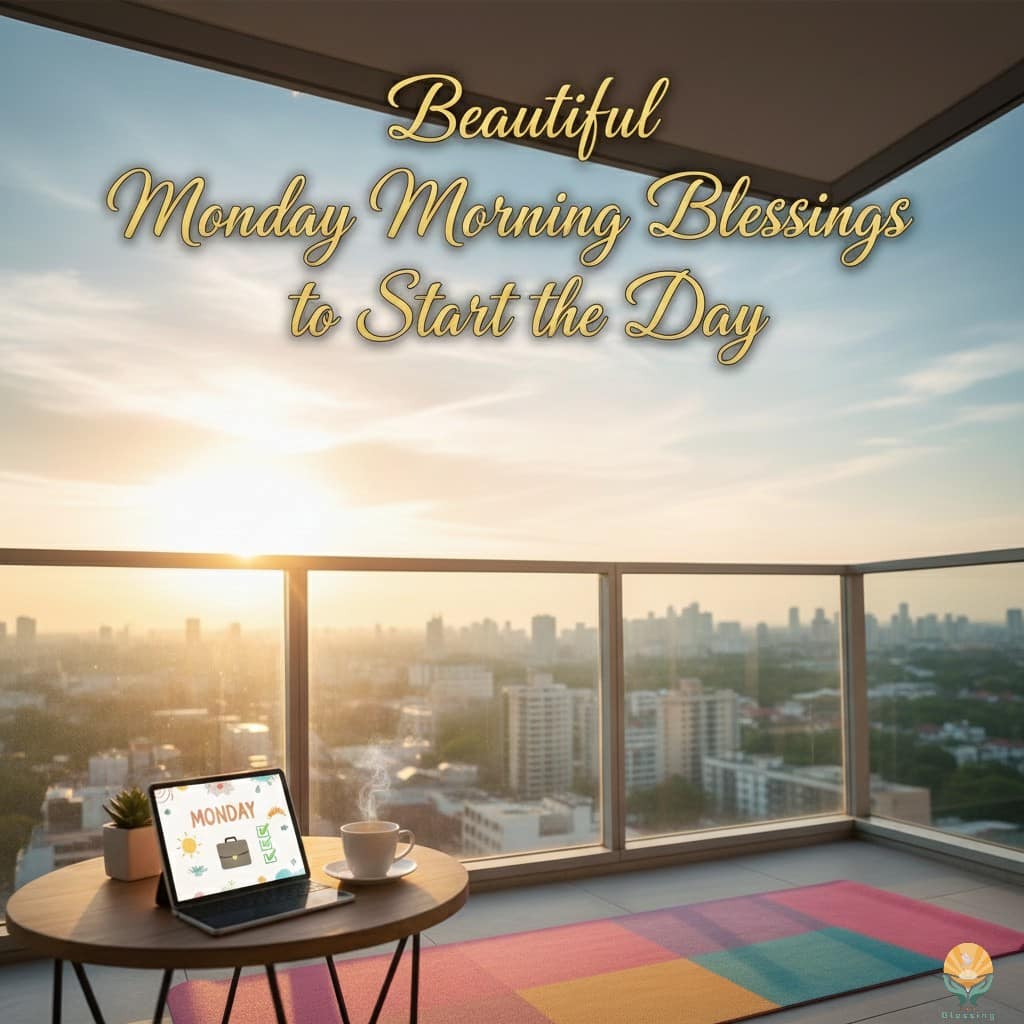 Beautiful Monday Morning Blessings to Start the Day