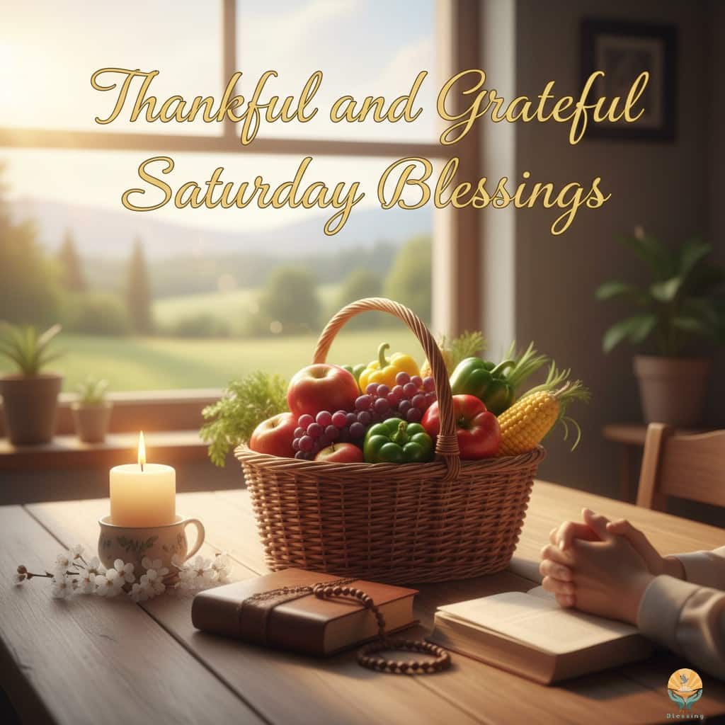 Thankful and Grateful Saturday Blessings