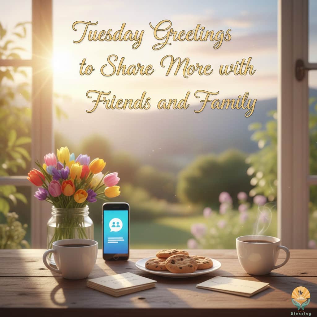 Tuesday Greetings to Share with Friends and Family