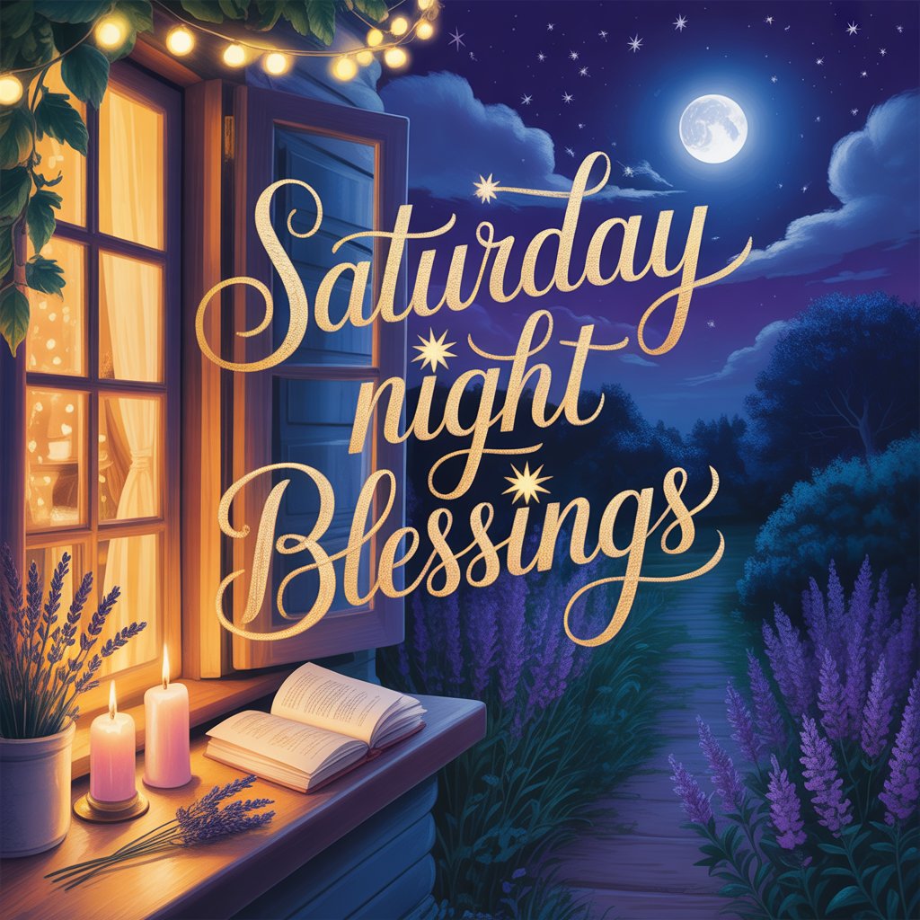 Peaceful and Relaxing Saturday Night Blessings