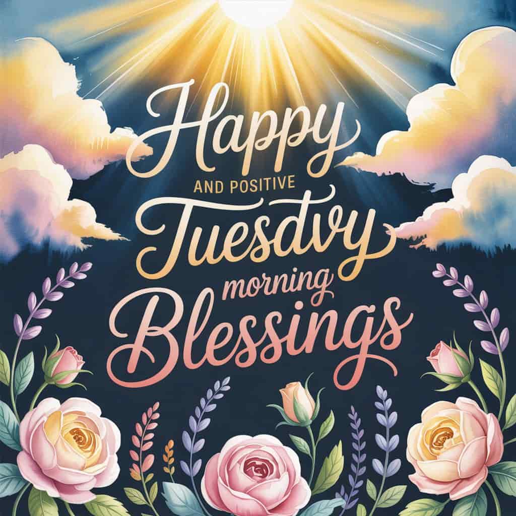 Happy and Positive Tuesday Morning Blessings