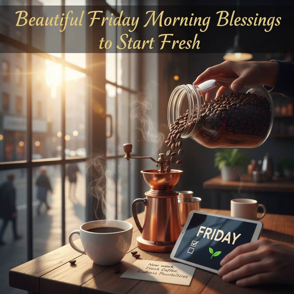 Beautiful Friday Morning Blessings to Start Fresh