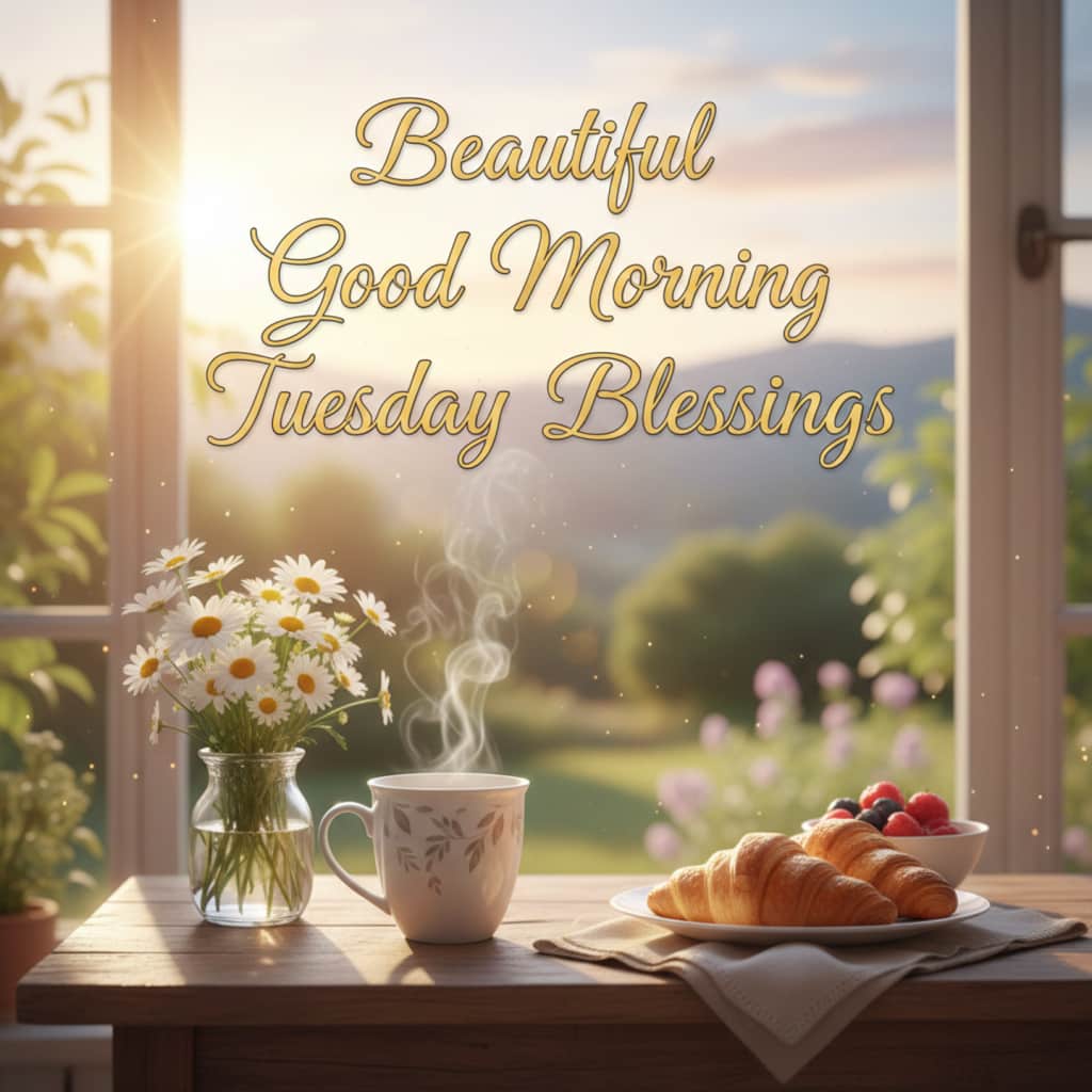 Beautiful Good Morning Tuesday Blessings