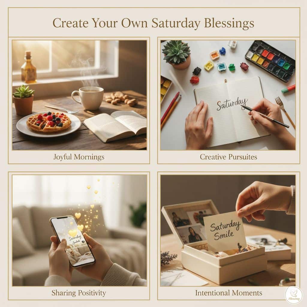Create Your Own Saturday Blessings