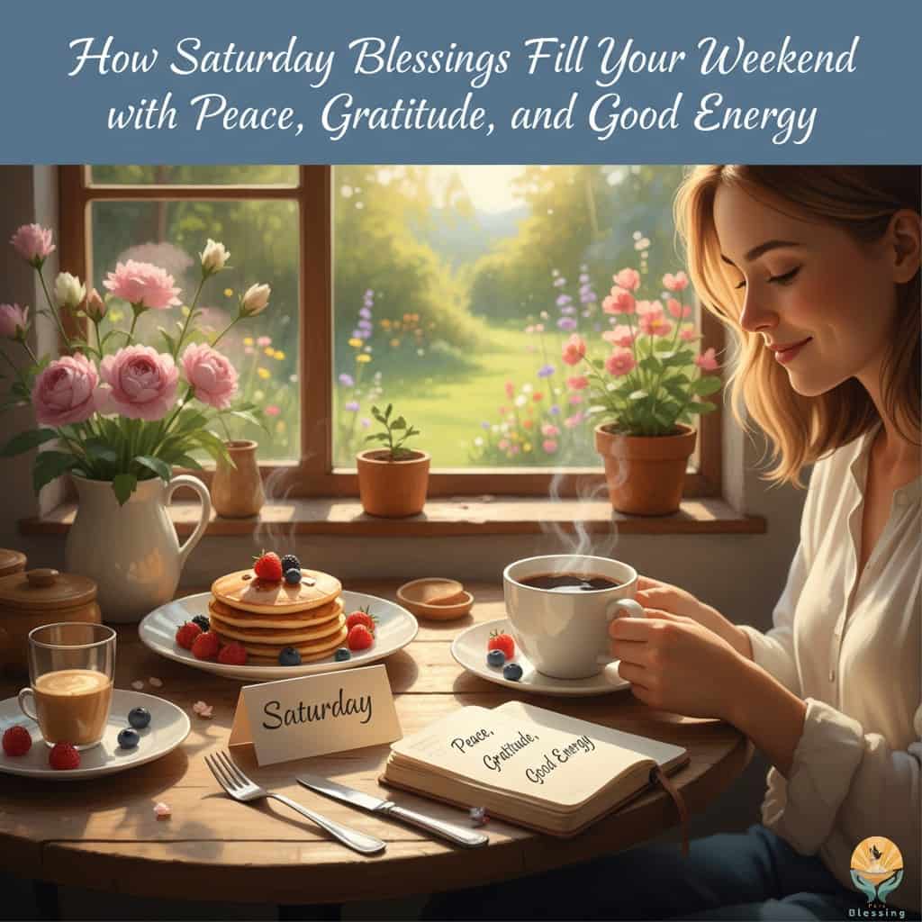 How Saturday Blessings Fill Your Weekend with Peace, Gratitude, and Good Energy