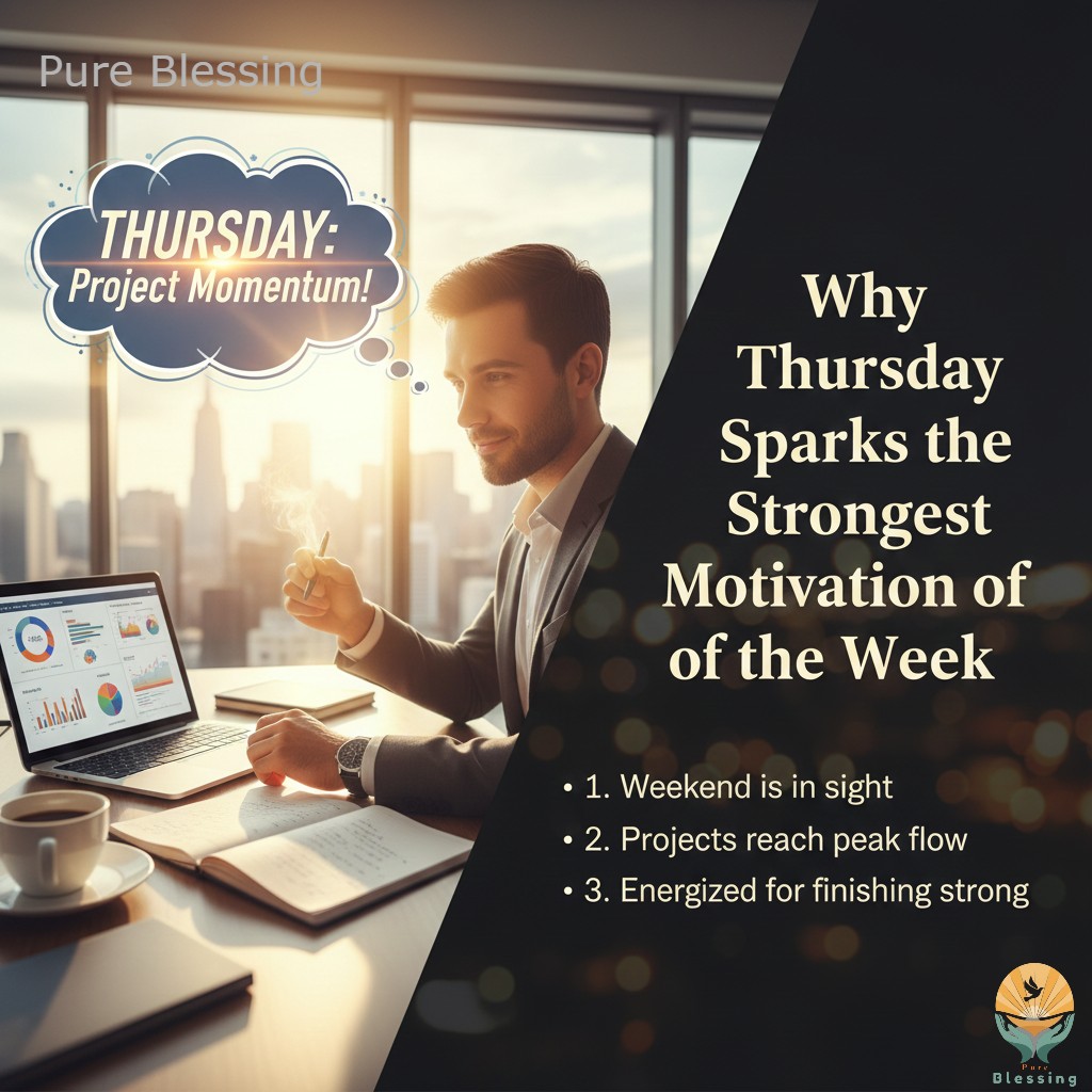 Why Thursday Sparks the Strongest Motivation of the Week