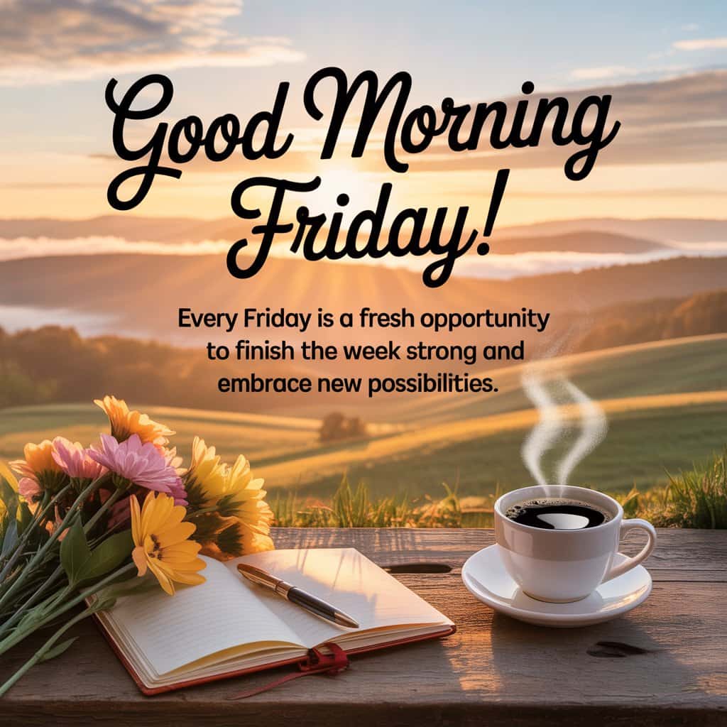 Motivational Good Morning Friday Quotes