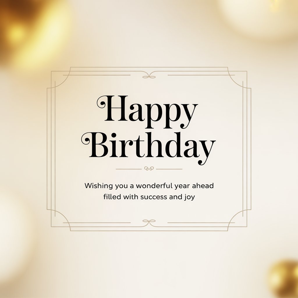 Professional and Polite Birthday Wishes for Boss and Colleagues