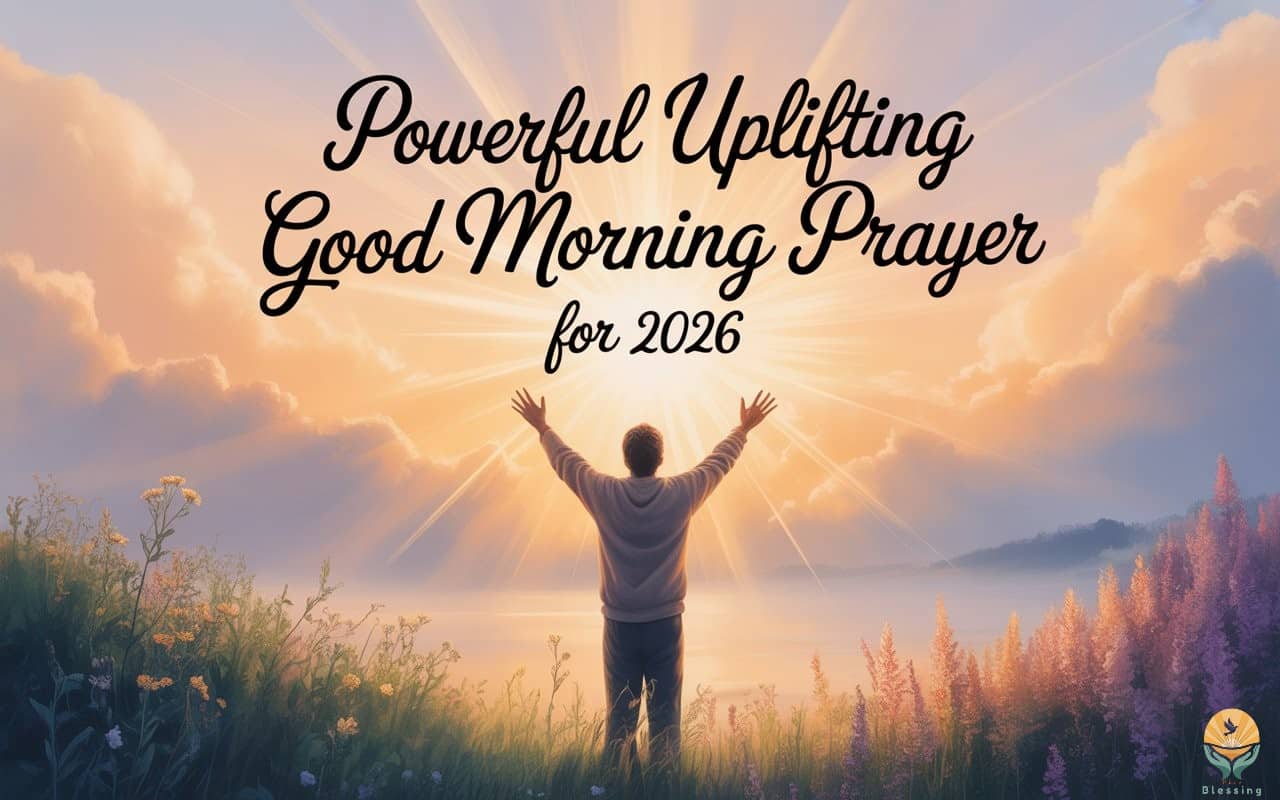Powerful Uplifting Good Morning Prayer for 2026