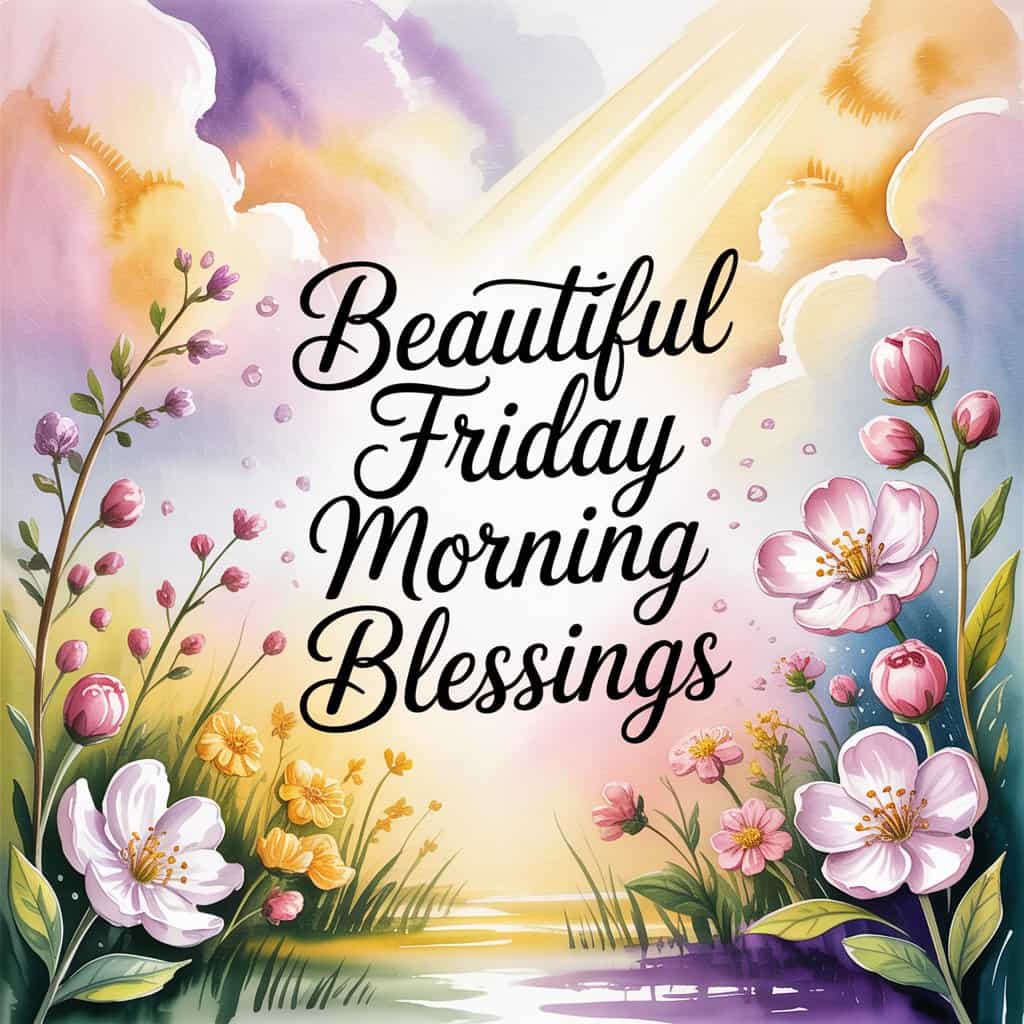 Short and Beautiful Friday Morning Blessings
