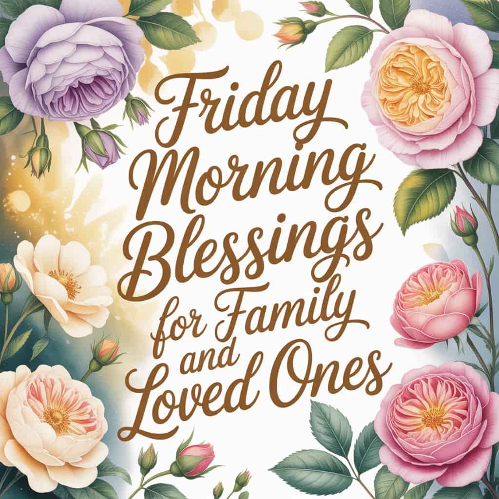 Good Morning Friday Blessings for Workplace Harmony and Success