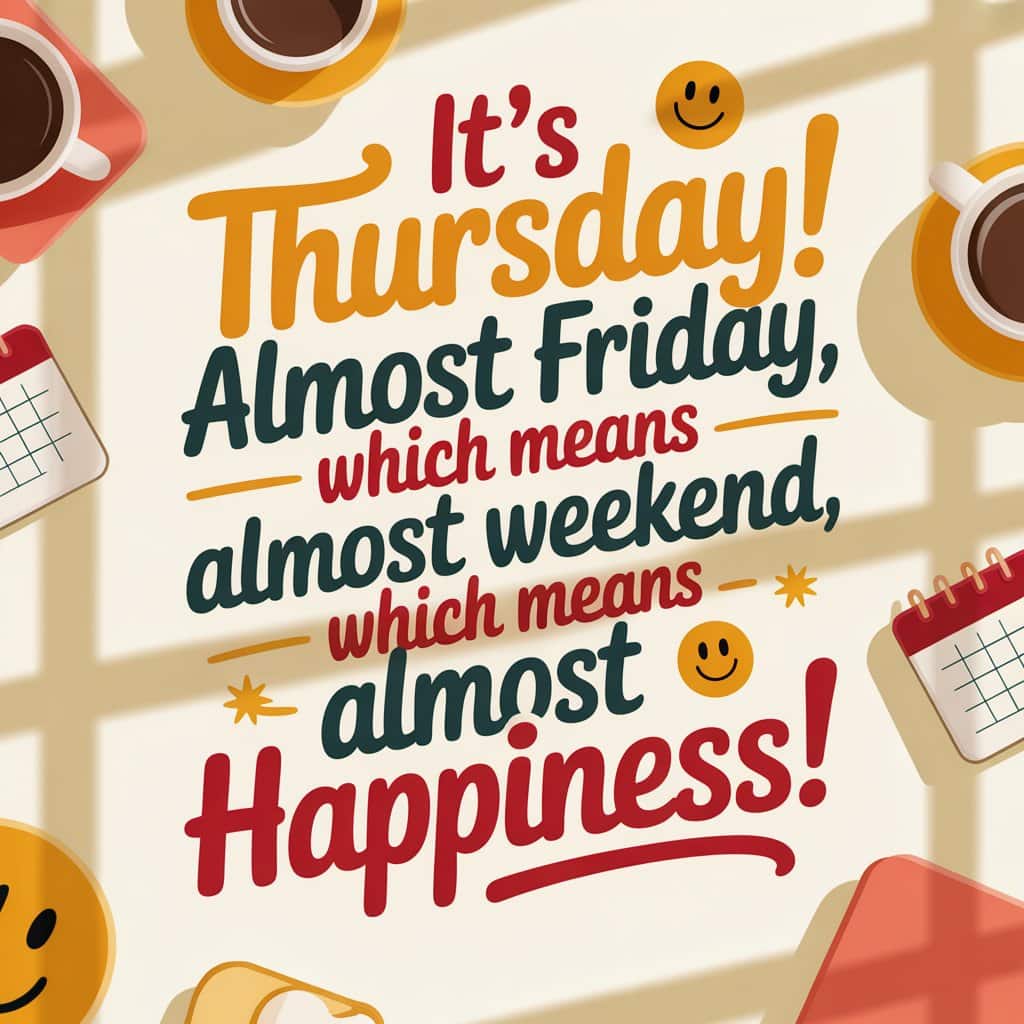 Funny Thursday Quotes to Add a Smile to Your Day