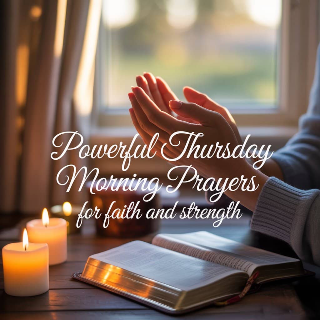 Powerful Thursday Morning Prayers for Faith and Strength