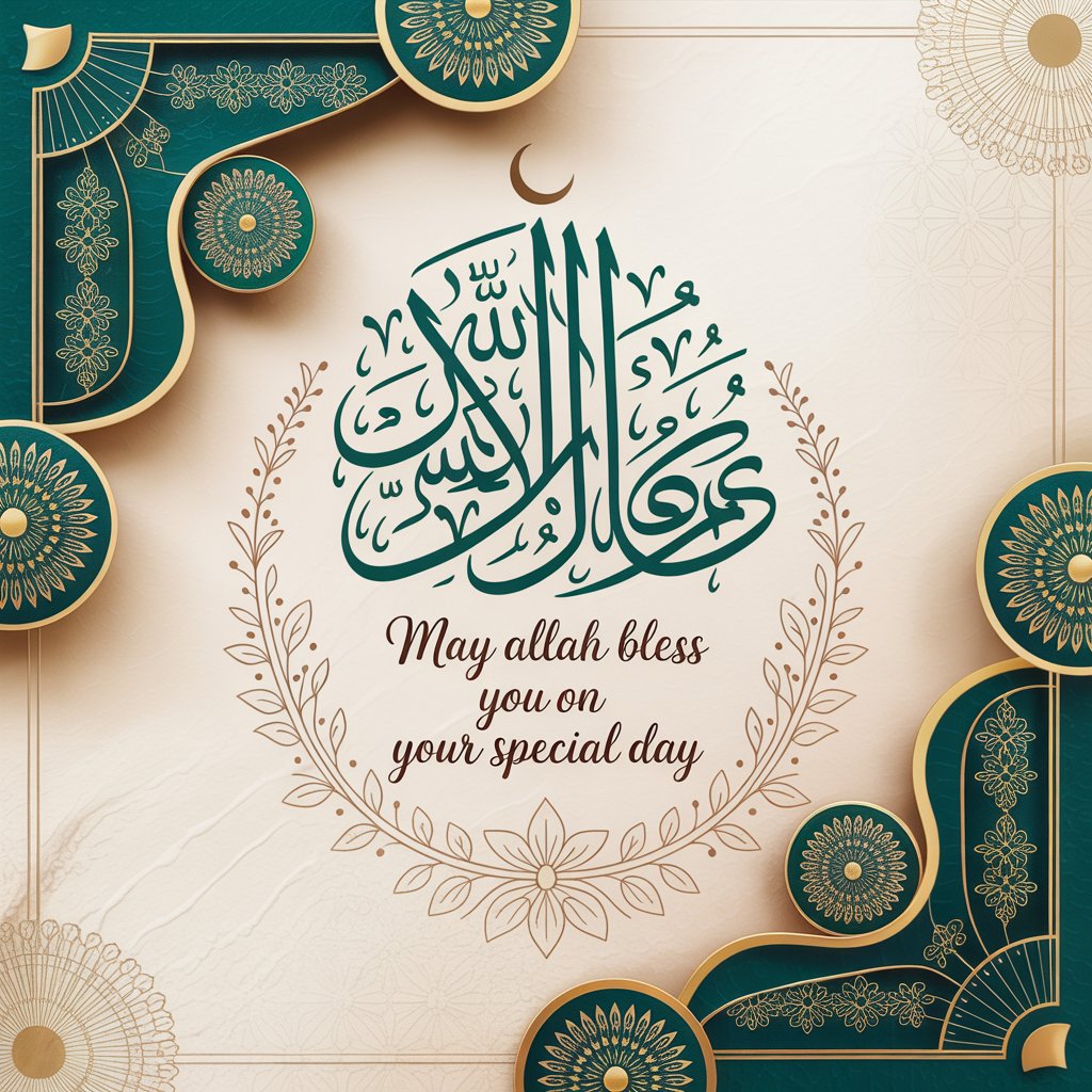 Short Islamic Birthday Wishes for WhatsApp, Cards & Status