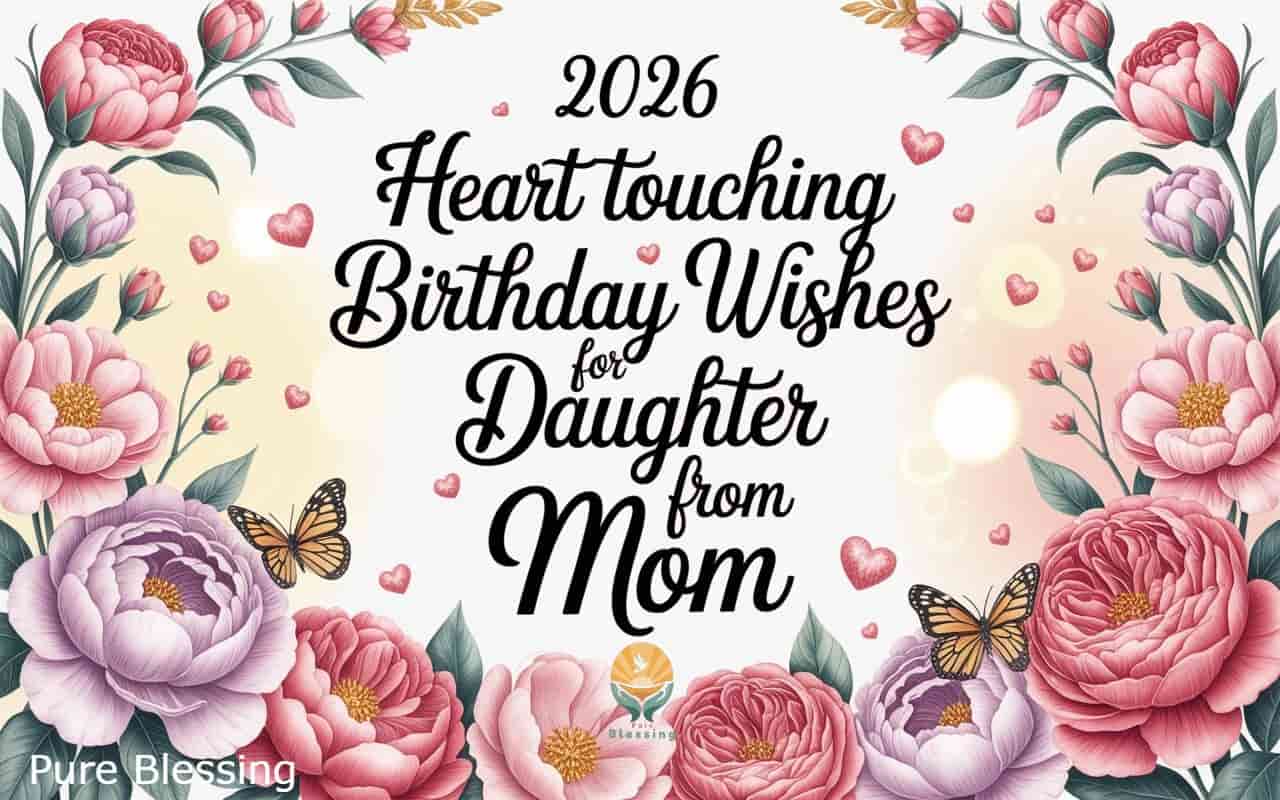 2026 Heart Touching Birthday Wishes for Daughter from Mom